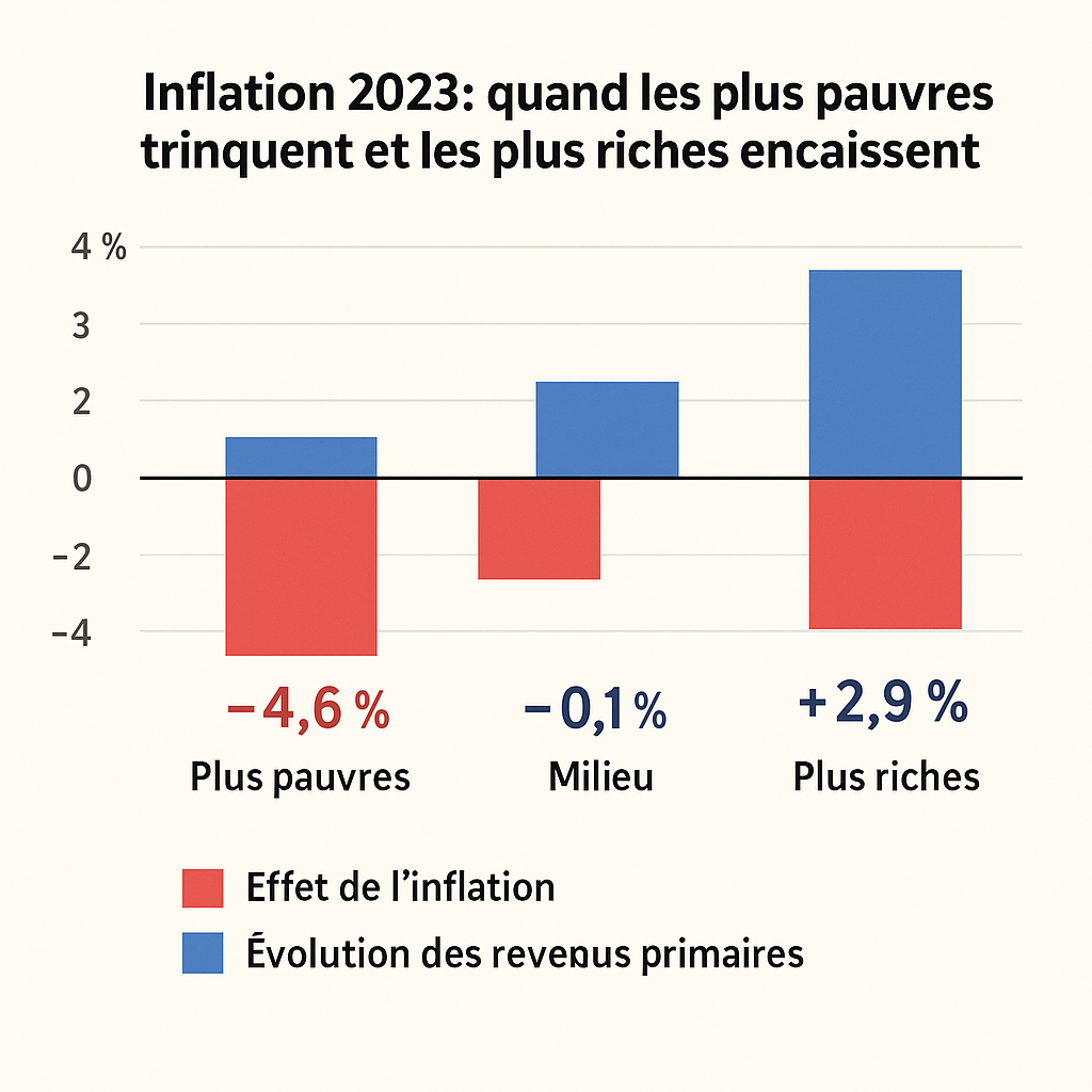 graphique inflation vs salaires 2023